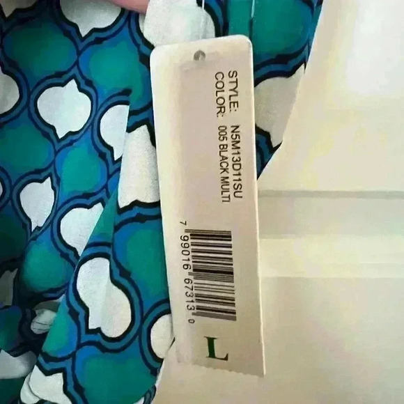 NWT- Laundry by design Womens tie waist dress size large - Picture 3 of 3